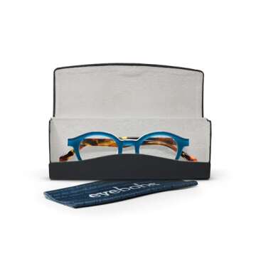 eyebobs TV Party Unisex Premium Readers, Teal Front with Tortoise Temples, 1.25 Magnification