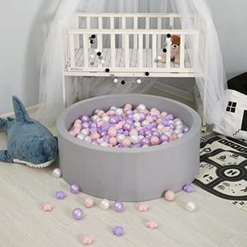 GOGOSO Soft Pit Balls for Toddlers - Safe Play Fun