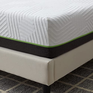 LUCID 12 Inch Latex Hybrid Mattress - Comfort and Support