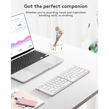 Samsers Foldable Bluetooth Keyboard for Travel and Work
