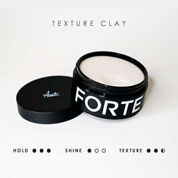 Extreme Hold Men's Hair Clay for Textured Styles