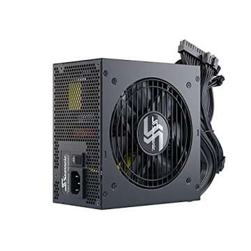 Seasonic FOCUS GM-750 750W Power Supply - 80+ Gold Certified, Silent Mode