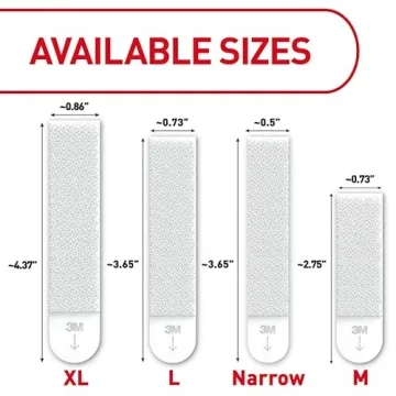 Command 15 lb Large Picture Hanging Strips for Easy Decor