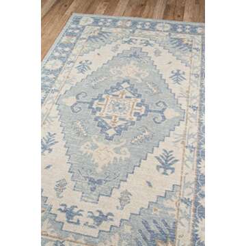Momeni Anatolia Wool and Nylon Area Rug for Chic Decor