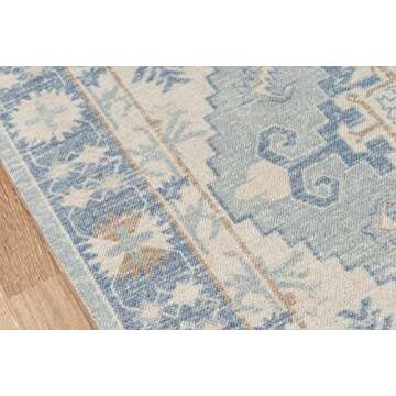 Momeni Anatolia Wool and Nylon Area Rug for Chic Decor