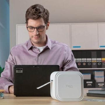 Brother P-Touch Cube XP Portable Label Maker with Bluetooth