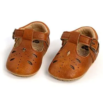 Baby Girls Mary Jane Flats Shoes for First Walkers