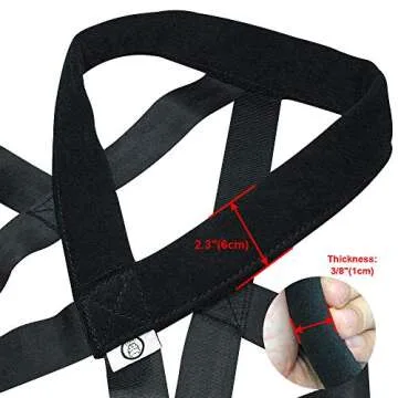 PET ARTIST Dog Sled Weight Pulling Training Harnesses for Large Work Dogs Behaviors Training, Dog Pu...