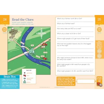 Summer Brain Quest for Grades 2 to 3 Fun Learning Workbook