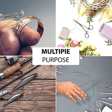 DEXSUR Ultimate Hemostat Set, 6 Piece Ideal for Hobby Tools, Electronics, Fishing and Taxidermy - 8"...