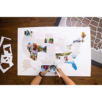 50 States USA Photo Map