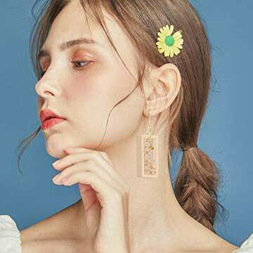 Arricraft 40 Pcs Alloy Bezel Pendants for DIY Jewelry