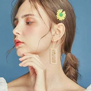 Arricraft 40 Pcs Alloy Bezel Pendants for DIY Jewelry