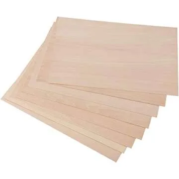 HAKZEON Balsa Wood Sheets for Creative Projects