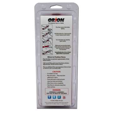Orion Safety Products 3153-08 3-15 Minute Road Flares (1 Pack of 3 Flares)- Model # 3153-08