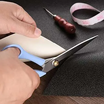 Versatile ATO-DJCX Fabric Sewing Scissors for All Ages
