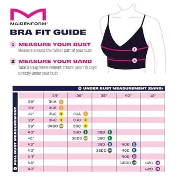 Maidenform Wireless Strapless Comfort Bra for Women