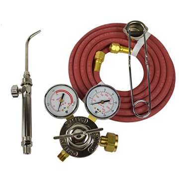 Silver Smith Acetylene Air Kit - B Tank Model 293-193 Jewelry Making Metal Annealing Brazing Solderi...
