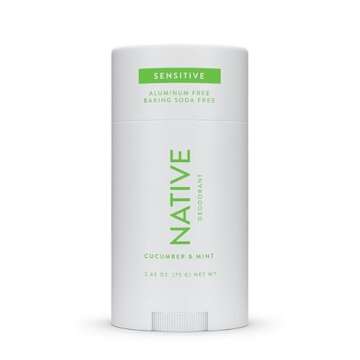 Native Sensitive Deodorant Contains Naturally Derived Ingredients, 72 Hour Odor Control | Deodorant ...