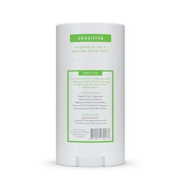 Native Sensitive Deodorant Contains Naturally Derived Ingredients, 72 Hour Odor Control | Deodorant for Women & Men, Aluminum Free with Baking Soda, Coconut Oil and Shea Butter, Cucumber & Mint