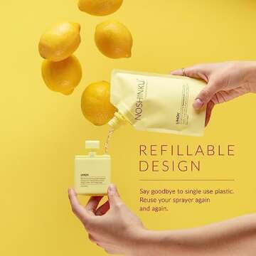 Noshinku Refillable Natural Hand Sanitizer Pocket Sprayer Discovery (6-Pack)