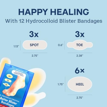 Dr. Frederick's Blister Bandages - 40% More Cushion