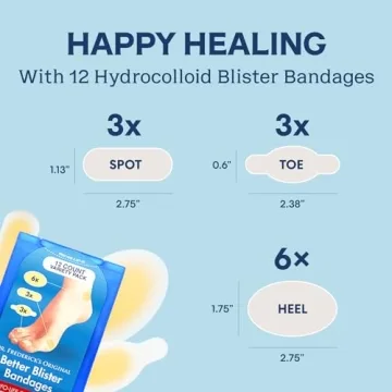 Dr. Frederick's Blister Bandages - 40% More Cushion