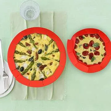 Adjustable Silicone Pie Crust Shield - NAIHOD 2 Pack