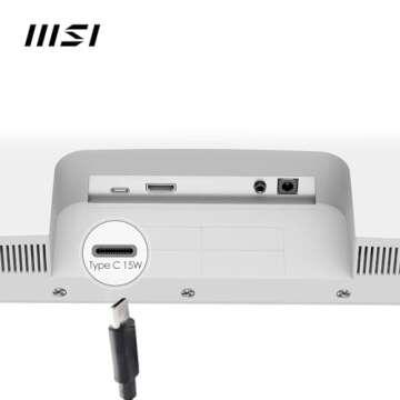 MSI Modern 24-inch IPS Monitor with USB-C Power Delivery