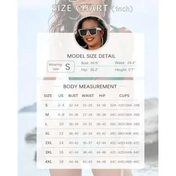 GirlsUpto Women Sexy Underwire 2 Piece Bikini Sets Lace Up Swimsuit Ruched Cross Back Brazilian High Cut Thong Bathing Suit