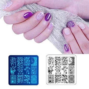 Biutee Nail Stamping Set 12 Plates for Stunning Nail Art