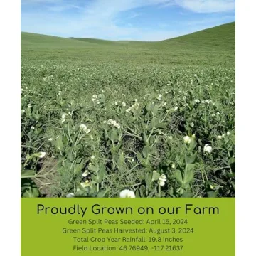 Premium Palouse Green Split Peas Non-GMO & Naturally Delicious