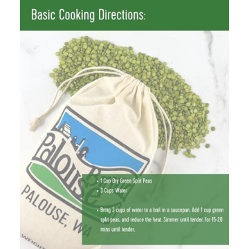 Premium Palouse Green Split Peas Non-GMO & Naturally Delicious