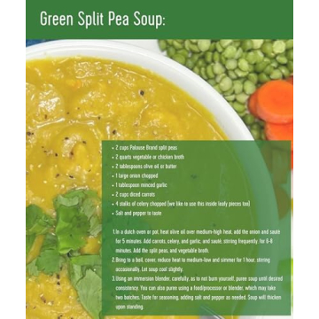 Premium Palouse Green Split Peas Non-GMO & Naturally Delicious