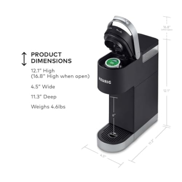 Keurig K-Mini Plus Compact Coffee Maker - Perfect for On-The-Go