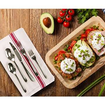 Utopia Dish Towels 12 Pack 100% Cotton Cooking Cloths