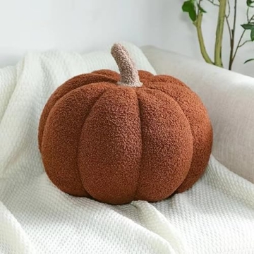 Geeen Coraje Pumpkin Pillow Soft Plush Fall Decor