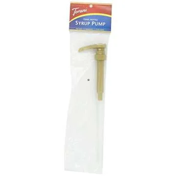 Torani Variety Pack Caramel, French Vanilla, Vanilla & Hazelnut Syrups (4 x 25.4 oz) + Torani Syrup Pump (750 ML)