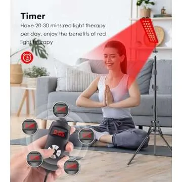 Red Light Therapy Lamp for Pain Relief and Skin Care
