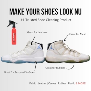 NuLife Kicks Nu Antidote Shoe Cleaner for White Footwear
