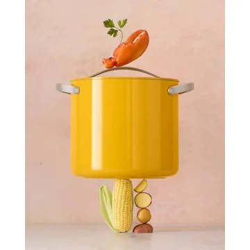 Caraway 12 Qt Non-Toxic Stock Pot - Perfect for Soups