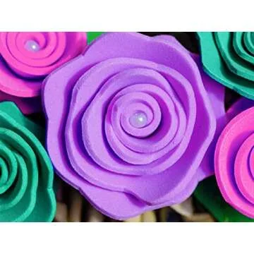 Better Office Products 100 Pack EVA Foam Sheets, 5.5 x 8.5 Inch, Assorted Colors (20 Colors), 2mm Thick, for Arts and Crafts, 100 Sheets