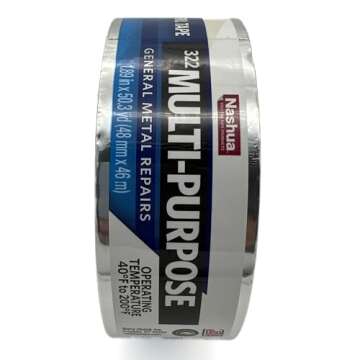 Nashua 322 Multi-Purpose Foil Tape for All Repairs