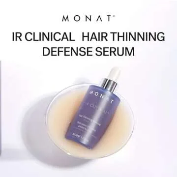MONAT IR Clinical™ Hair Thinning Defense Serum – Nourishes Scalp, Reduces Breakage, Boosts Hair Density, and Supports Thicker, Fuller-Looking Hair with a Lightweight, Non-Greasy Formula