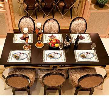 AIYoo 304 Stainless Steel Sectioned Dinner Plates Set of 2 Divided Plates 11 inches with 3 Compartme...