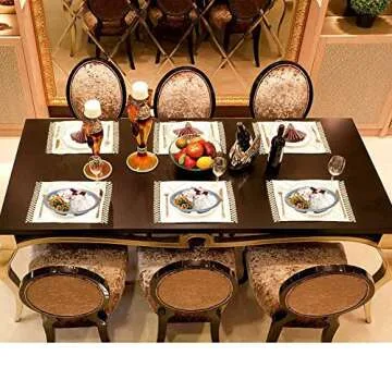 AIYoo 304 Stainless Steel Sectioned Dinner Plates Set of 2 Divided Plates 11 inches with 3 Compartme...