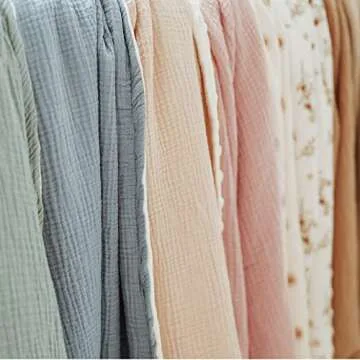 Konssy Baby Blankets - Soft Muslin Cotton & Fleece Warmth