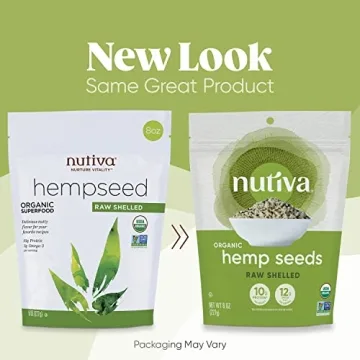 Nutiva Organic Shelled Hemp Seeds - Plant Protein Packed