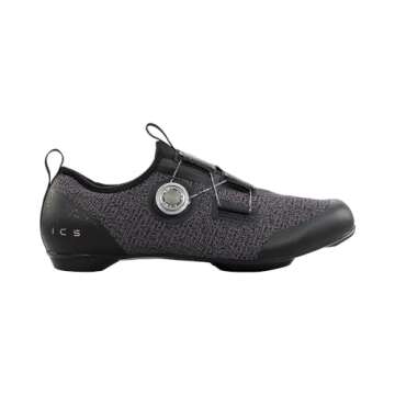 SHIMANO SH-IC501 High Performance Indoor Cycling Shoe, Black, 7.5-8 Women / 6.5-7 Men, (EU 40)