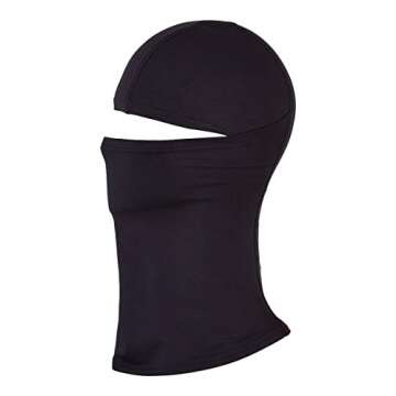 Spyder Active Sports Men's Pivot Balaclava, Black, One Size